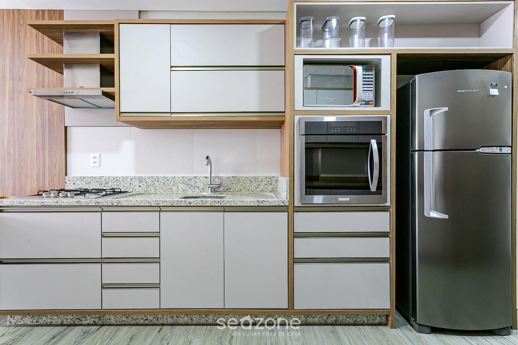 Lindo Studio Moderno A 300M Da Praia Jurere Elu106 Флорианополис Экстерьер фото