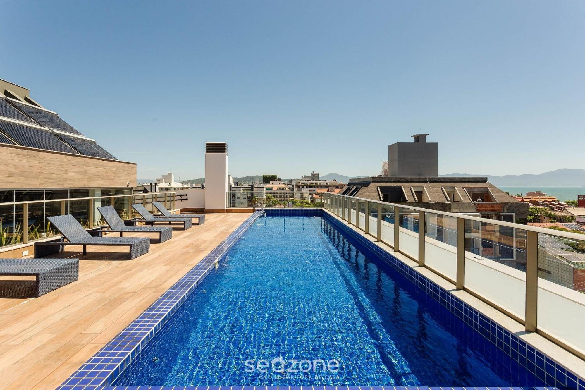 Lindo Studio Moderno A 300M Da Praia Jurere Elu106 Флорианополис Экстерьер фото